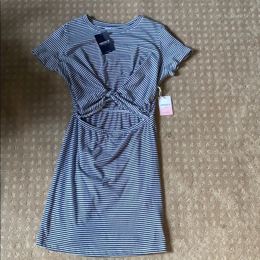 Forever21 striped mini dress